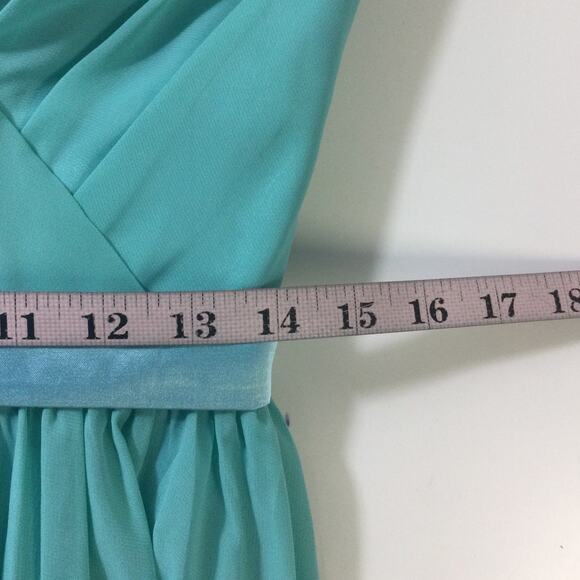 AW BRIDAL 6 S Tiffany Green Gwyneth Formal Wedding Guest maxi Dress NEW B109 - Picture 7 of 9